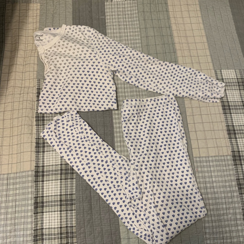 Roller Rabbit Heart Pajama Set